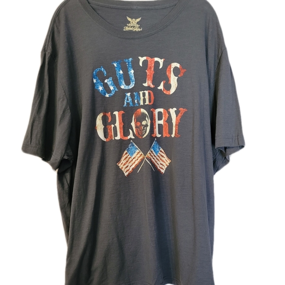Faded Glory Other - American Patriotic T-shirt Size 2XL Grey